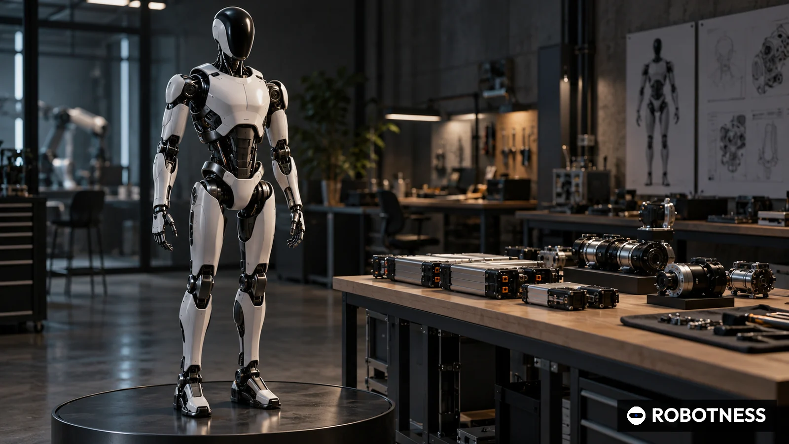 LGとNVIDIAがロボット協力で覚書 グループ部品の二足歩行ヒューマノイドを27年初めに公開 (イラスト:ROBOTNESS)
