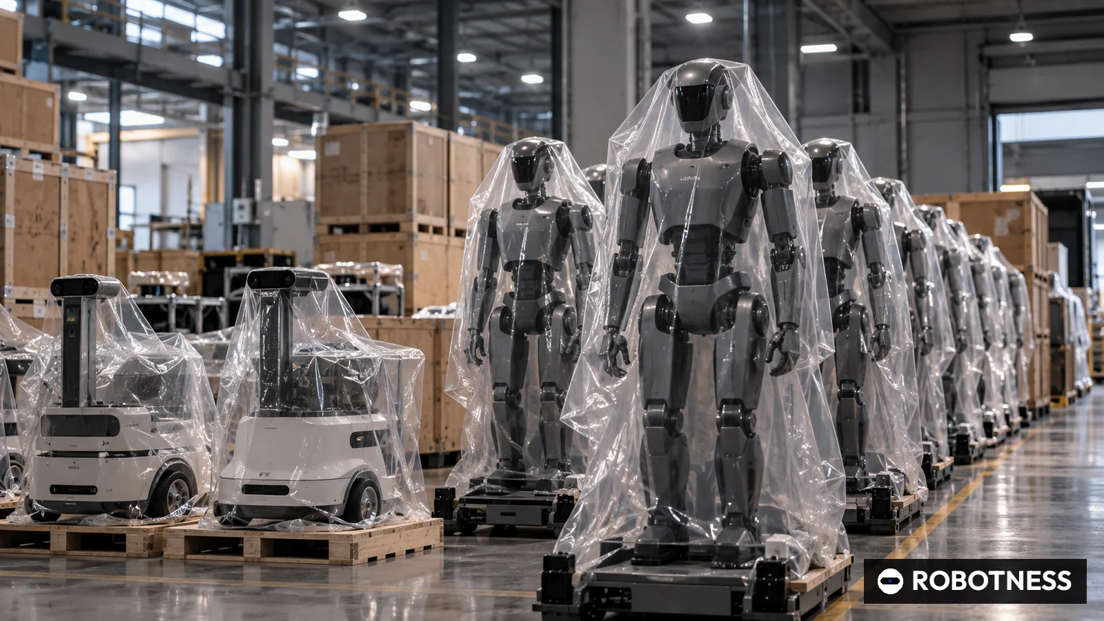 AgiBot baut den 10.000. Humanoiden und verdoppelt seine Stückzahl binnen 112 Tagen (Illustration: ROBOTNESS)