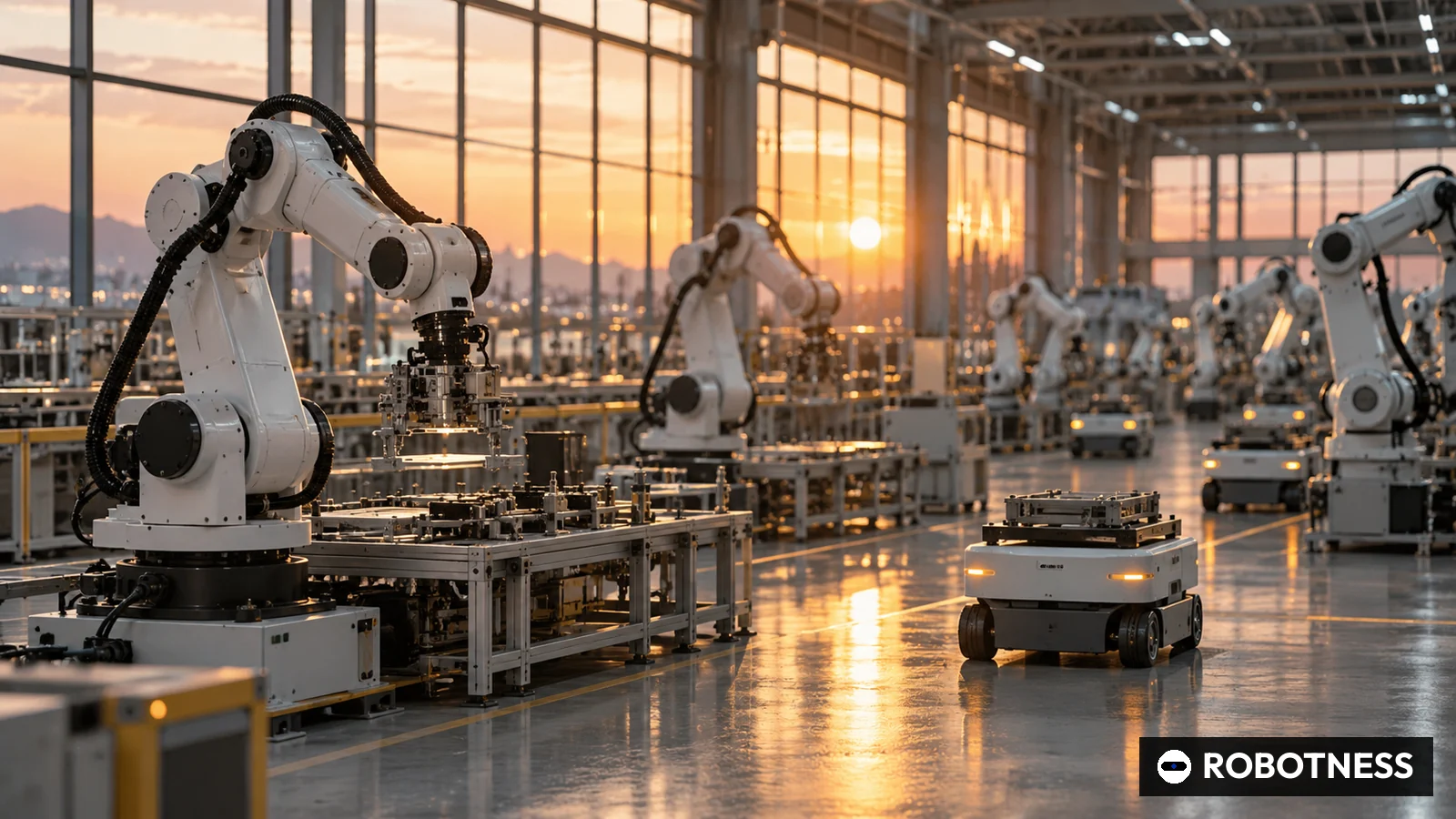 Japan beschließt KI-Robotikstrategie und peilt bis 2040 einen Weltmarktanteil von 30 Prozent an (Illustration: ROBOTNESS)